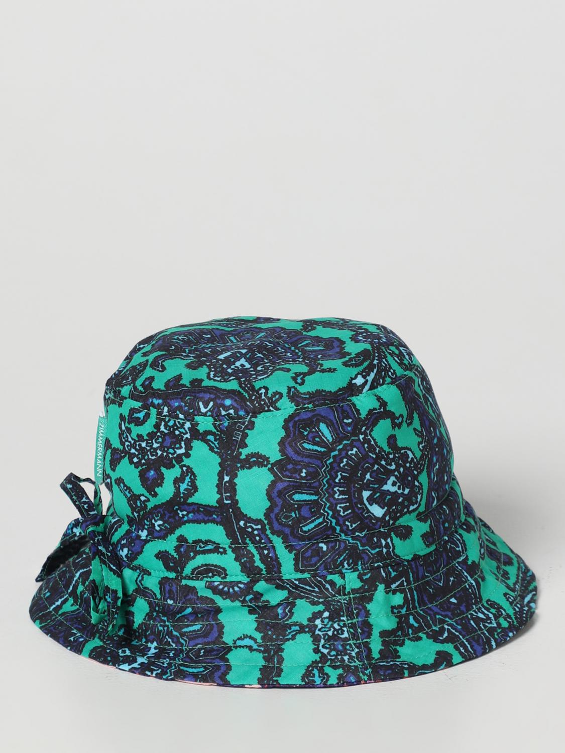ZIMMERMANN GORRO: Gorros niña niños Zimmermann, Verde - Img 3