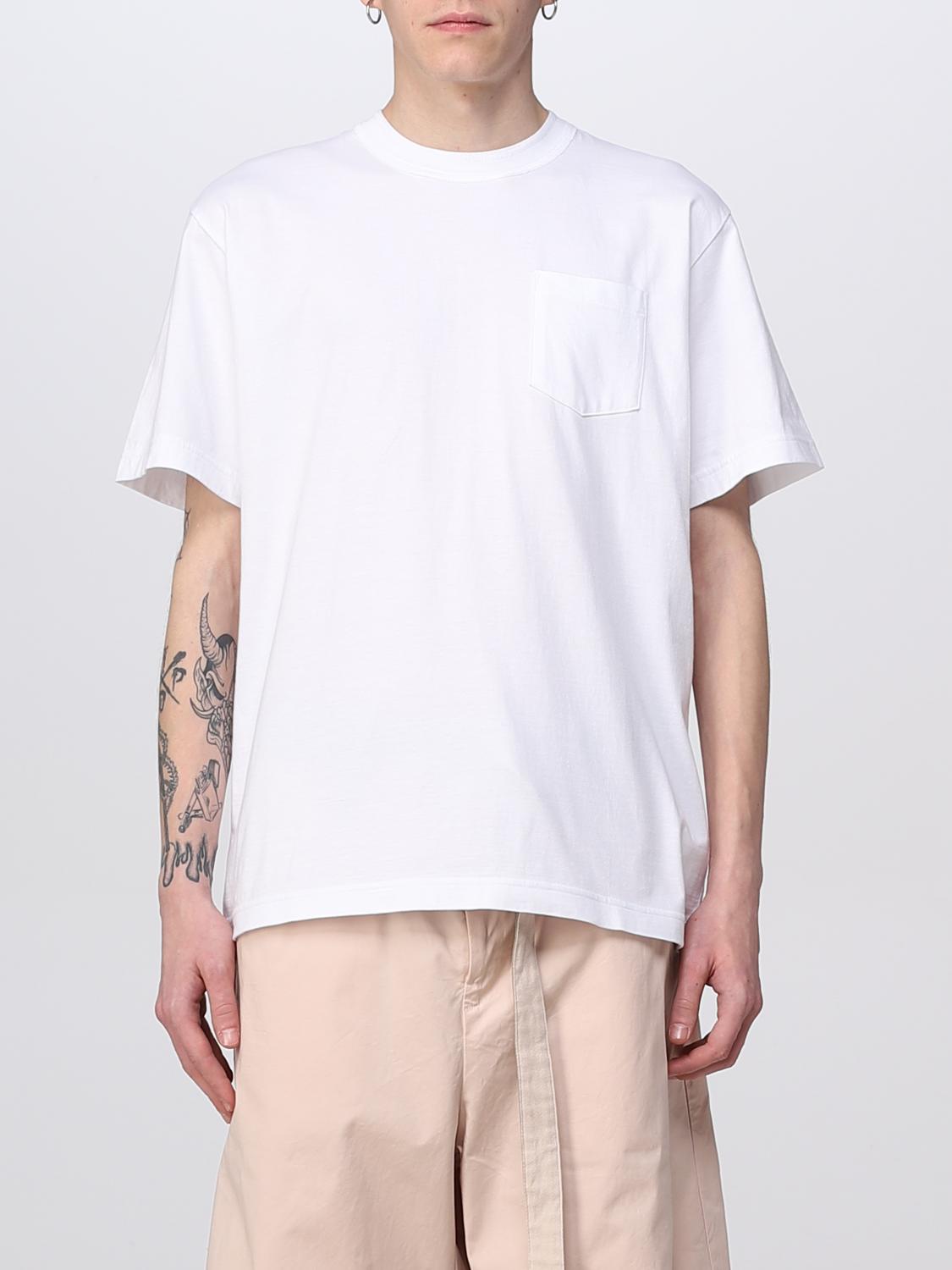 Sacai T-shirt men - White | SCM046 | GIGLIO.COM