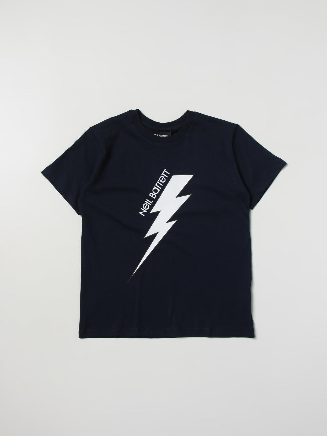 NEIL BARRETT KIDS T-SHIRT: T-shirt kinder Neil Barrett, Blau - Img 1