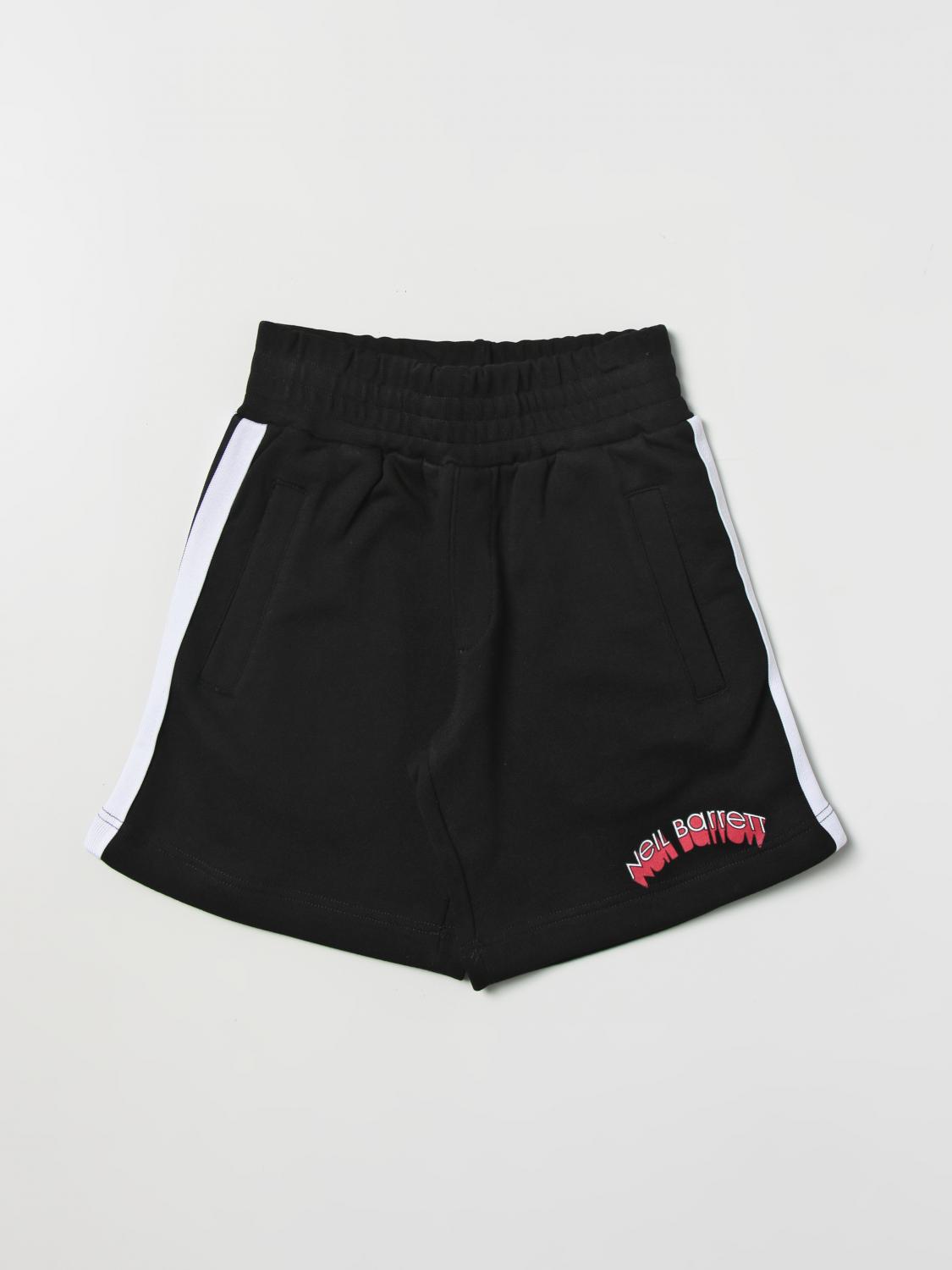 NEIL BARRETT KIDS SHORTS: Shorts kids Neil Barrett, Black - Img 1