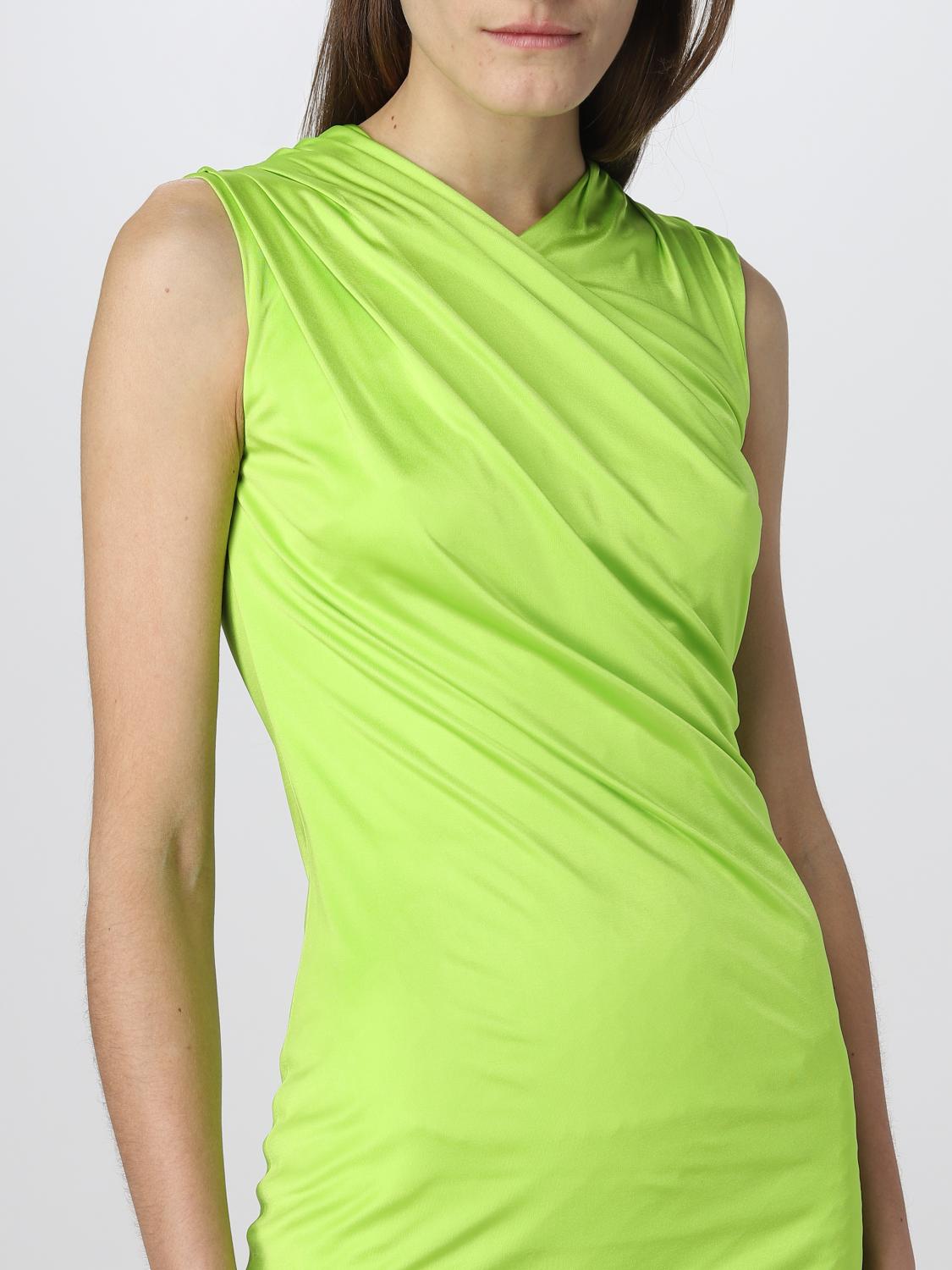 versace lime green dress Versace 1993 Vintage Runway Green Skirt Suit – Rixt Archives main image 1