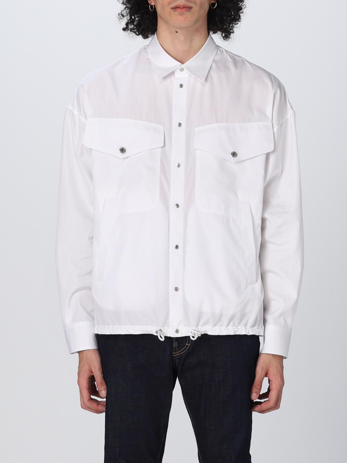 DSQUARED2 GIACCA: Giacca Dsquared2 in cotone, Bianco - Img 1