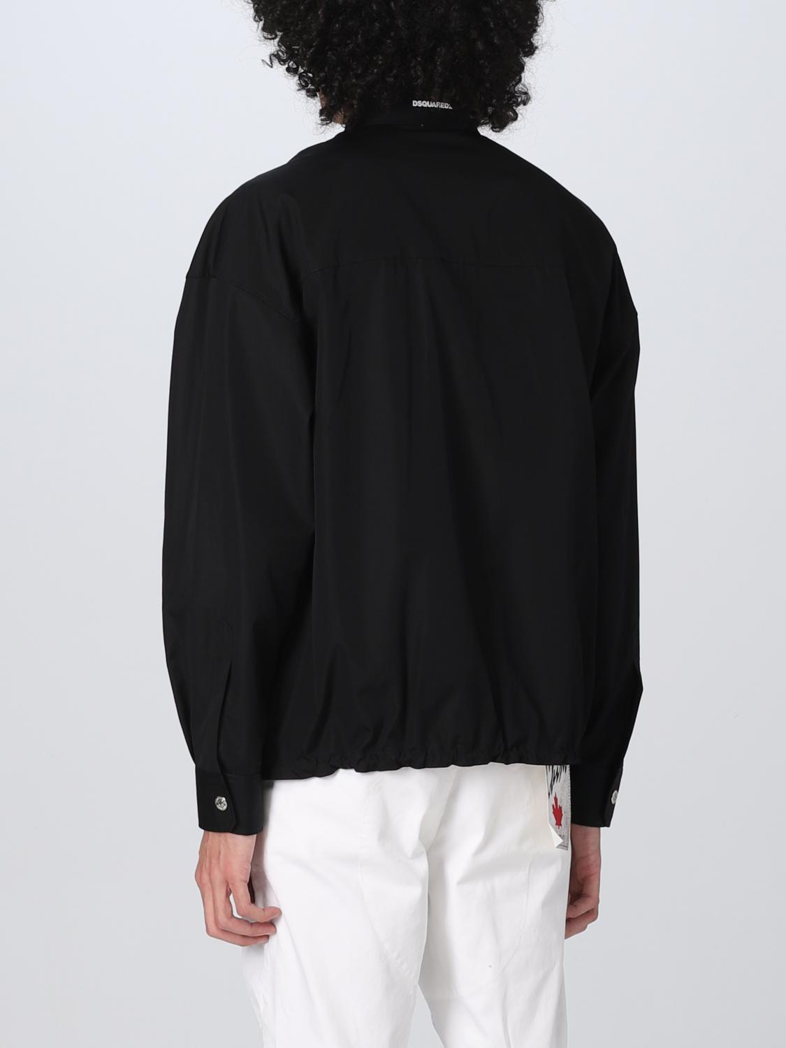 DSQUARED2 JACKE: Hemd herren Dsquared2, Schwarz - Img 3