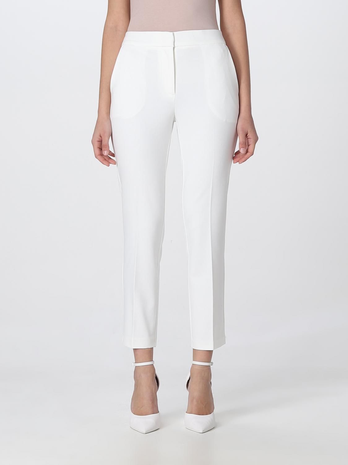 TWINSET PANTALON: Pantalon femme Twinset, Jaune Crème - Img 1