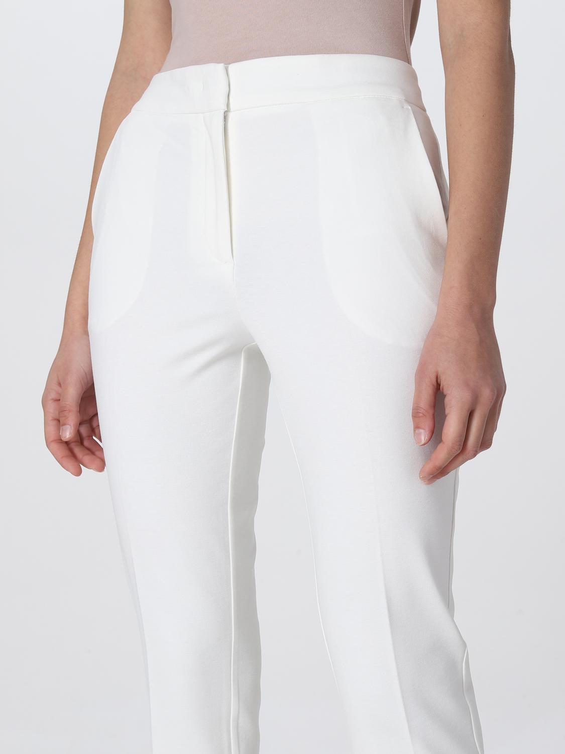 TWINSET PANTALON: Pantalon femme Twinset, Jaune Crème - Img 4