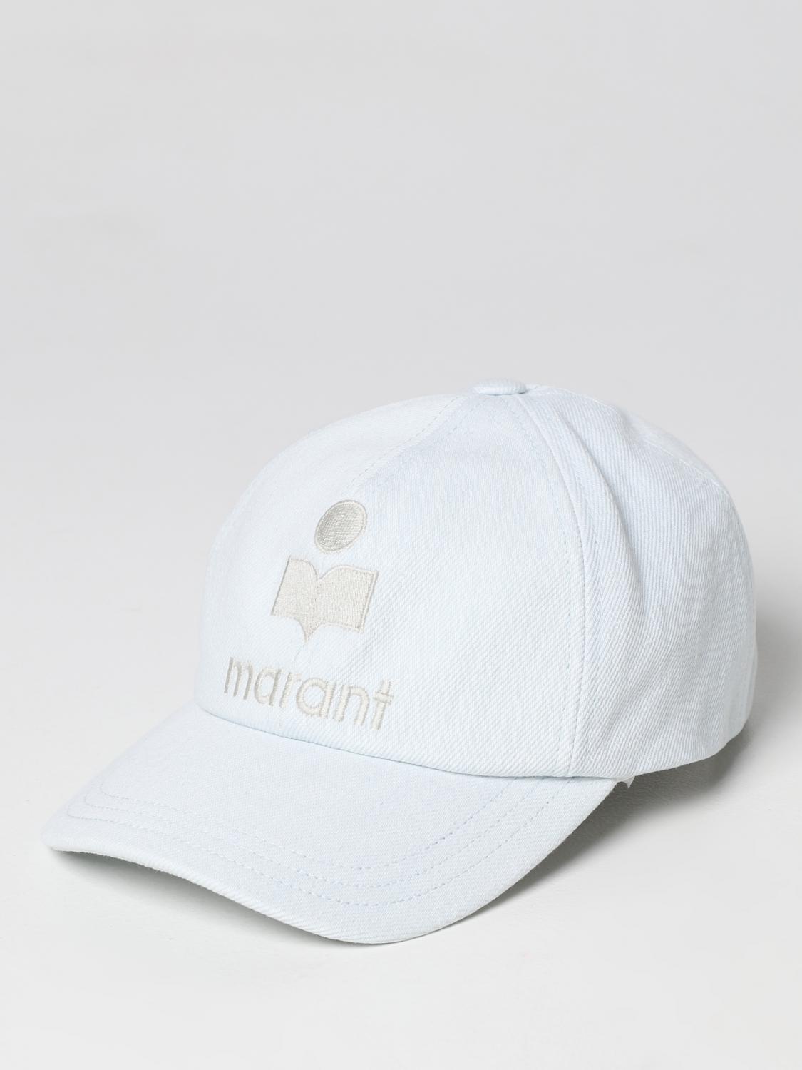 ISABEL MARANT CAPPELLO: Cappello Isabel Marant in denim, Grigio - Img 1