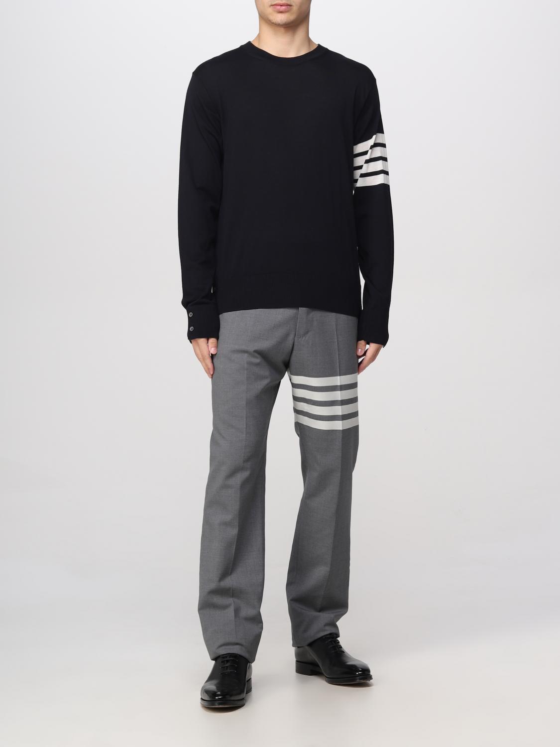 THOM BROWNE JUMPER: Jumper men Thom Browne, Blue - Img 2
