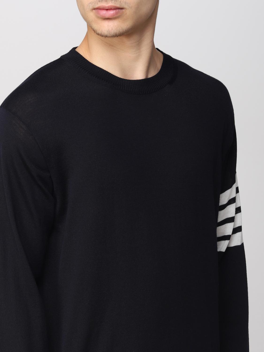 THOM BROWNE JUMPER: Jumper men Thom Browne, Blue - Img 5