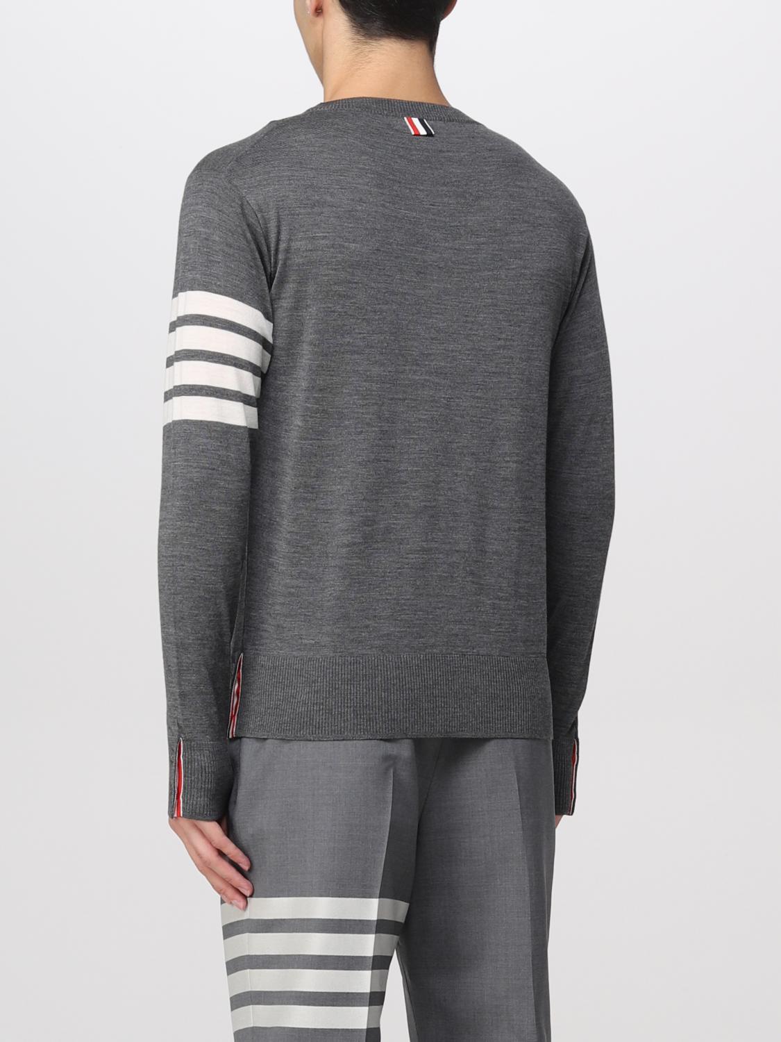 THOM BROWNE PULL: Pull homme Thom Browne, Gris - Img 3