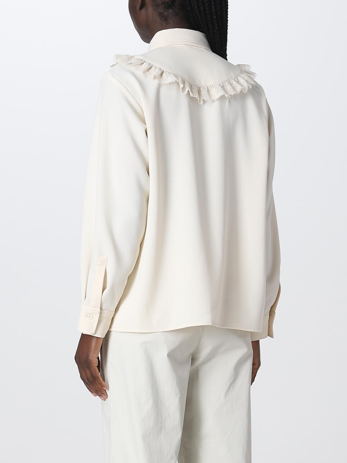 SEE BY CHLOÉ CAMISA: Jersey mujer See by ChloÉ, Blanco - Img 3