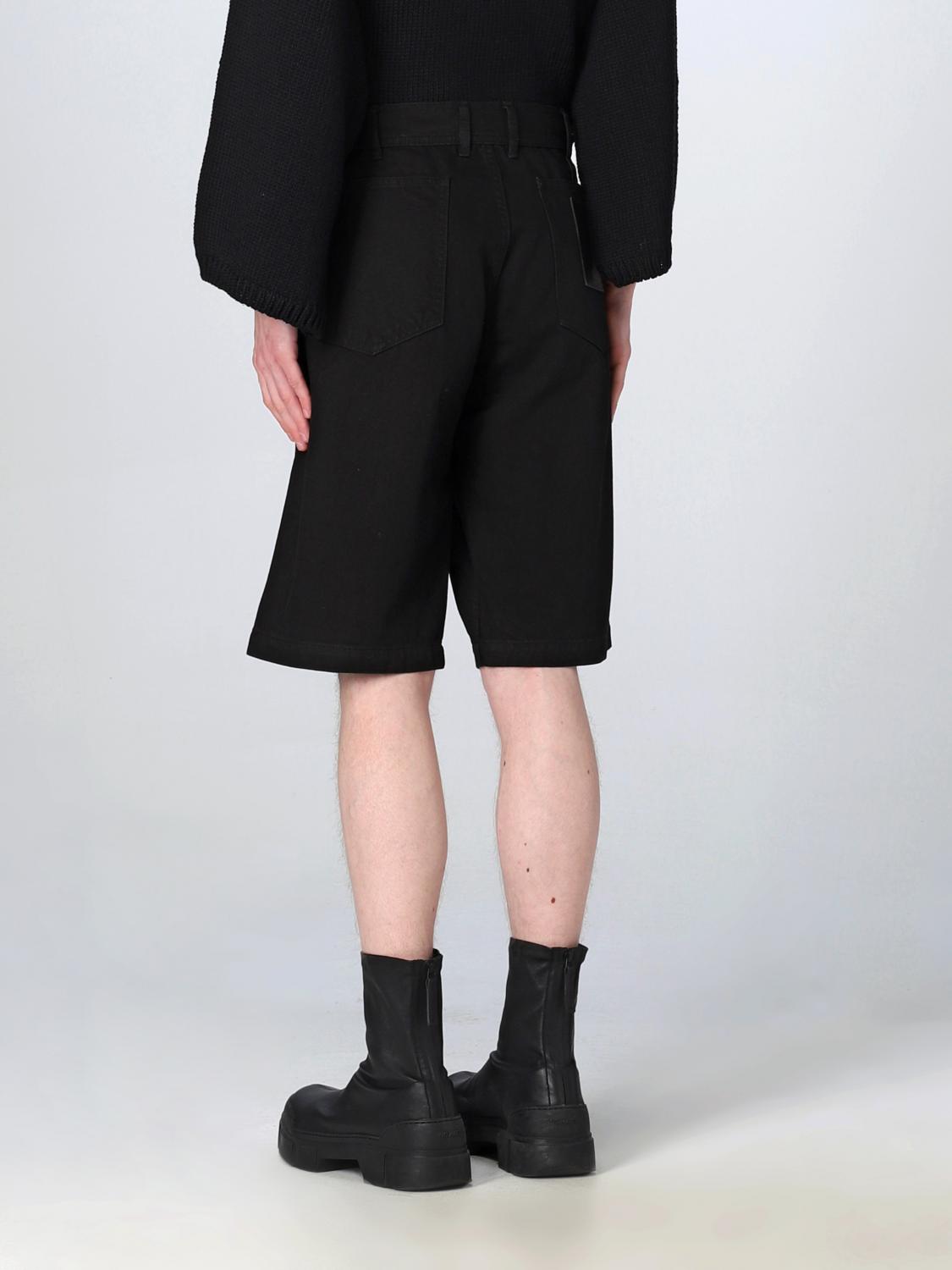 Raf Simons ショートパンツ メンズ - ブラック | 231M331 | GIGLIO.COM