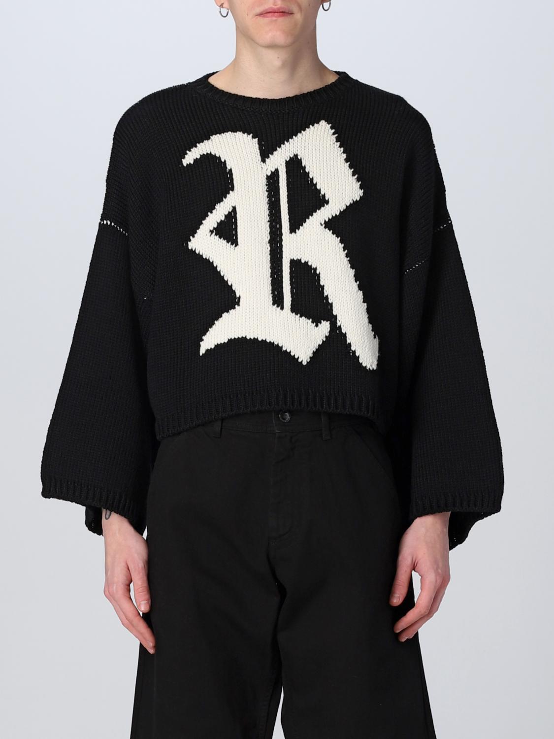 RAF SIMONS: Sweater men - Black | Raf Simons sweater 231826 online