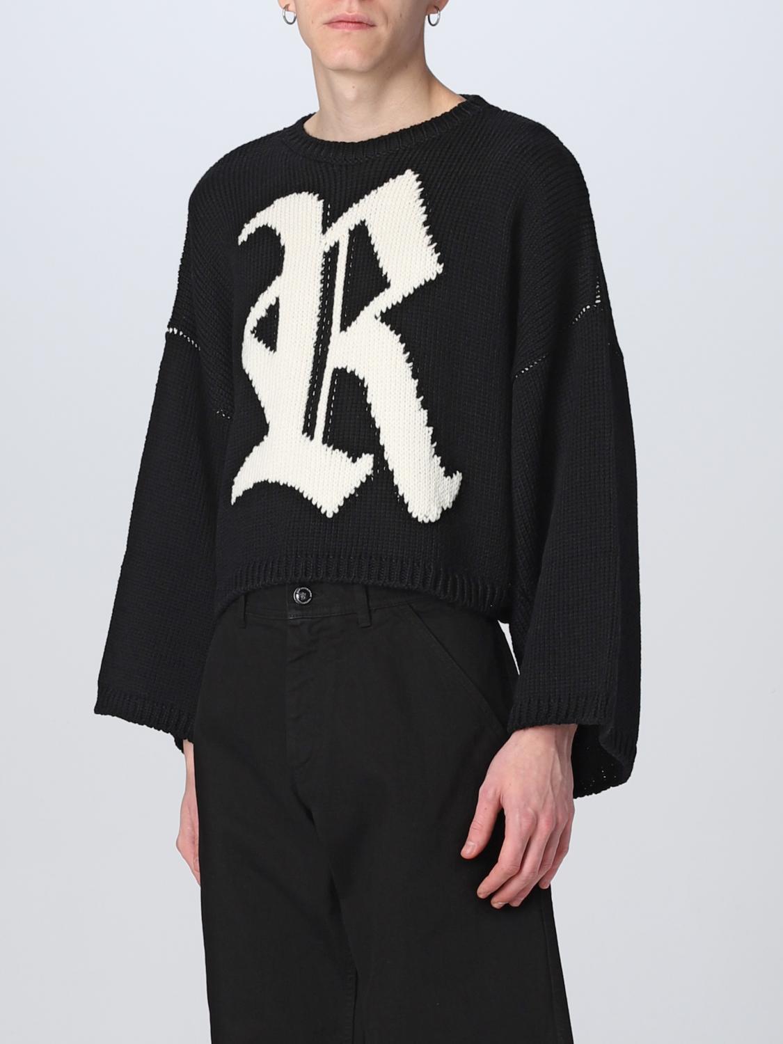 RAF SIMONS: Sweater men - Black | Raf Simons sweater 231826 online