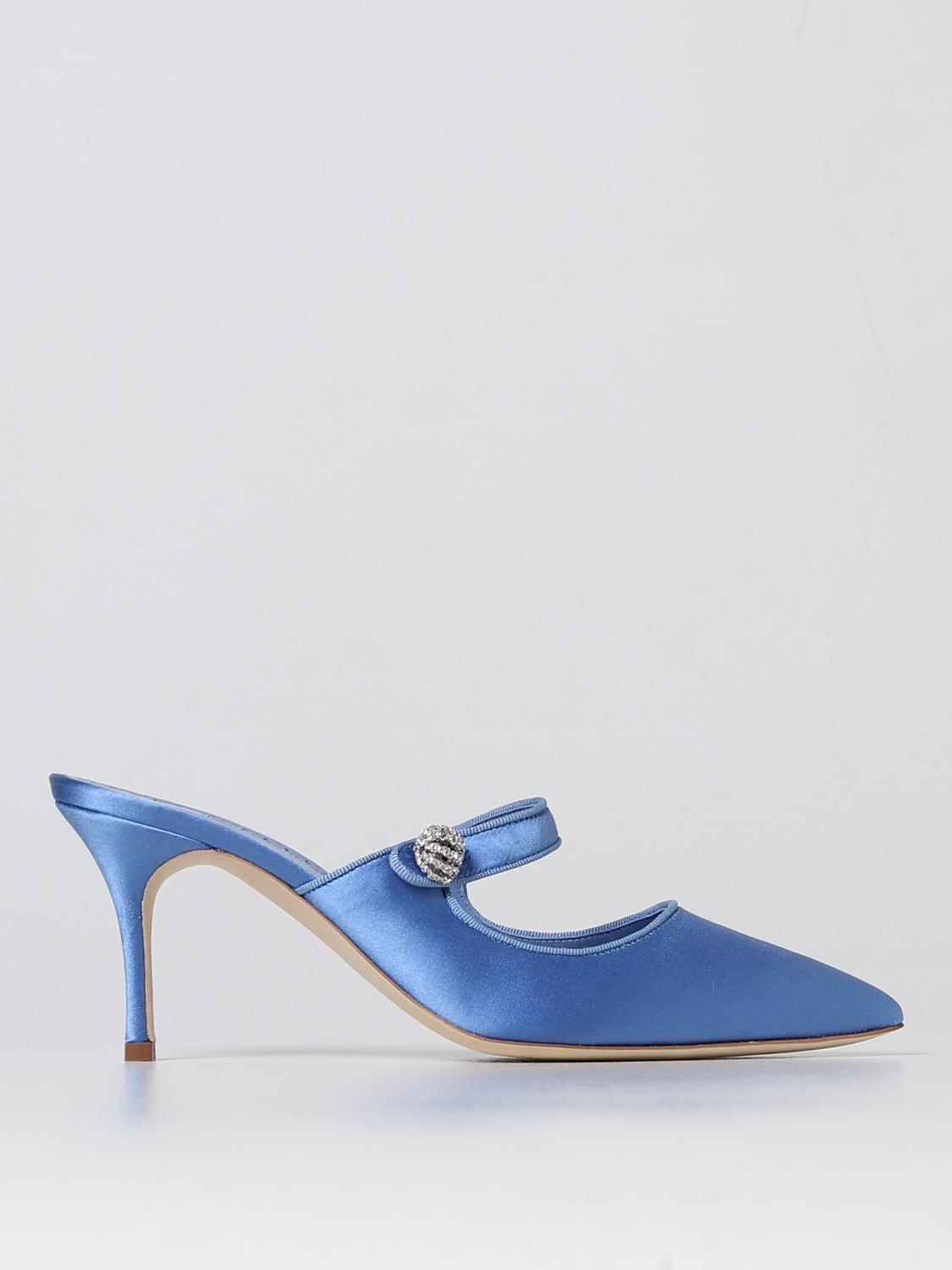 MANOLO BLAHNIK ABSATZSCHUHE: Schuhe damen Manolo Blahnik, Blau - Img 1