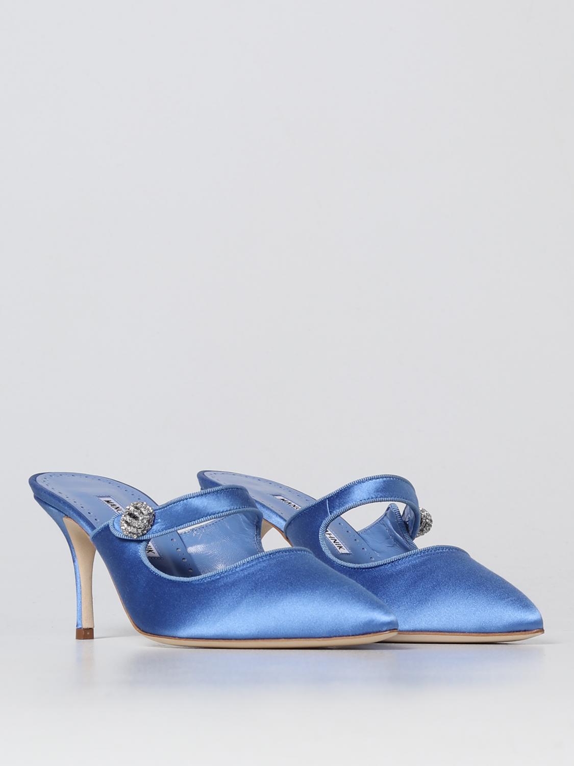 MANOLO BLAHNIK ABSATZSCHUHE: Schuhe damen Manolo Blahnik, Blau - Img 2
