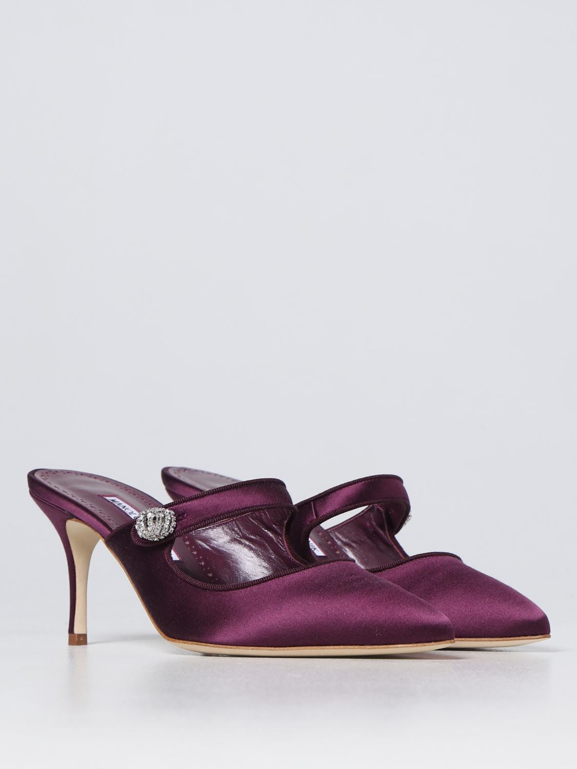 MANOLO BLAHNIK ABSATZSCHUHE: Schuhe damen Manolo Blahnik, Burgunderrot - Img 2