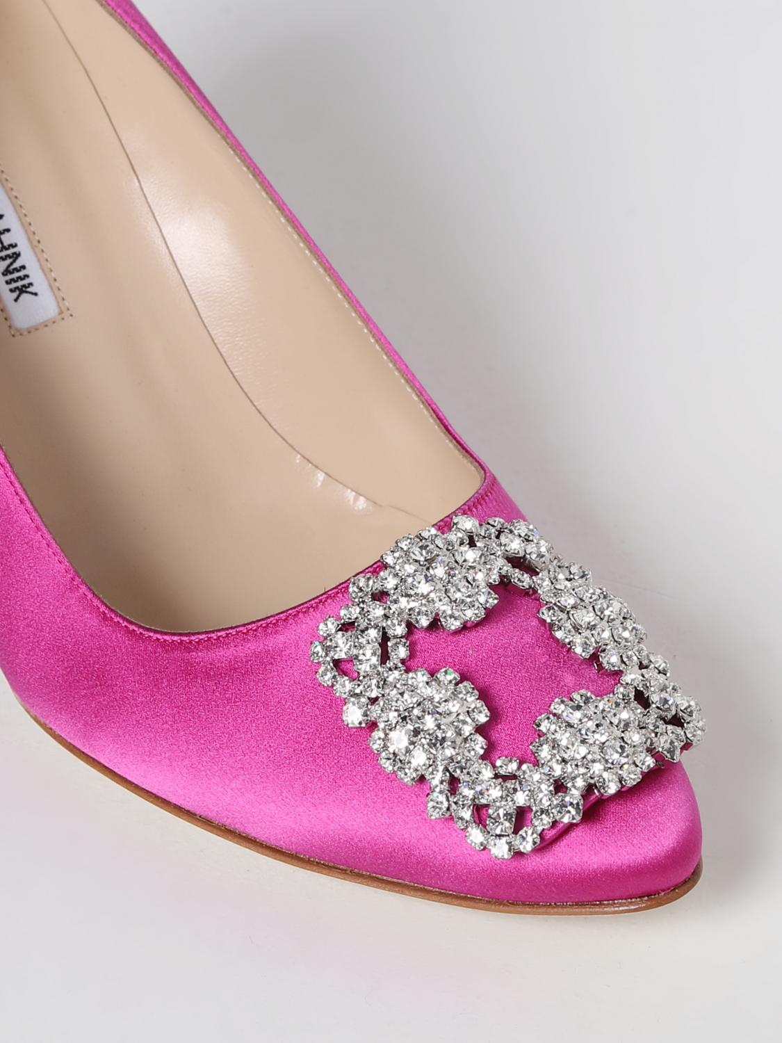 MANOLO BLAHNIK：シューズ レディース - ピンク | GIGLIO.COM