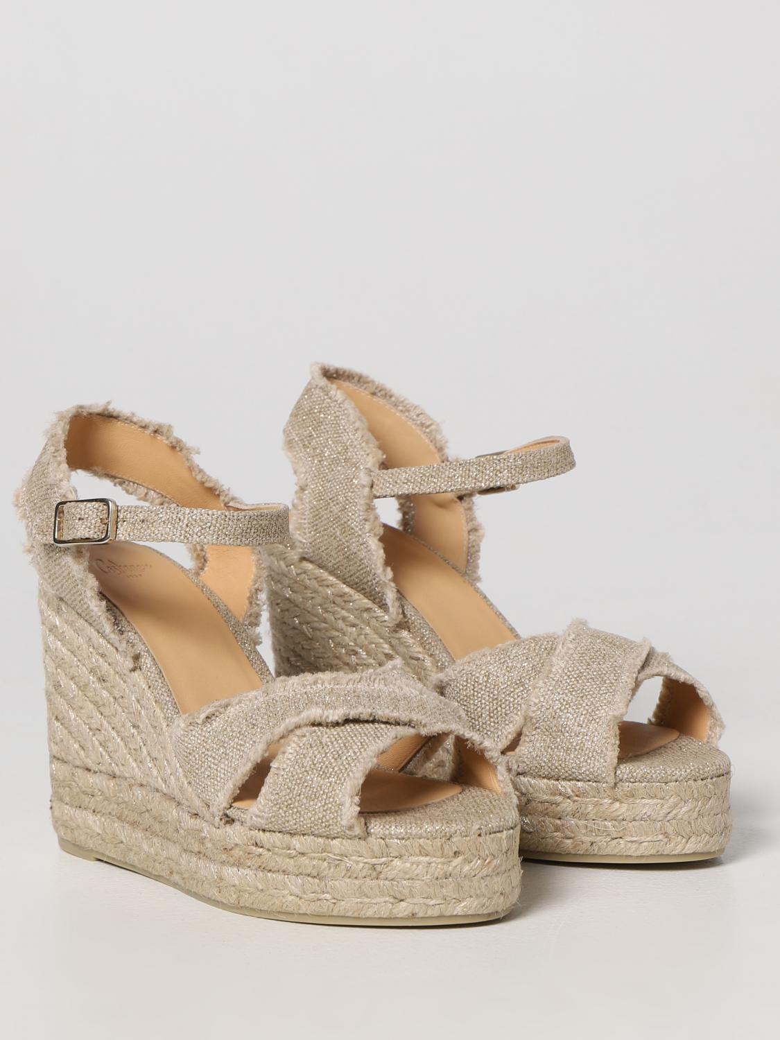 CASTAÑER ESPADRILLE: Shoes woman CastaÑer, Gold - Img 2