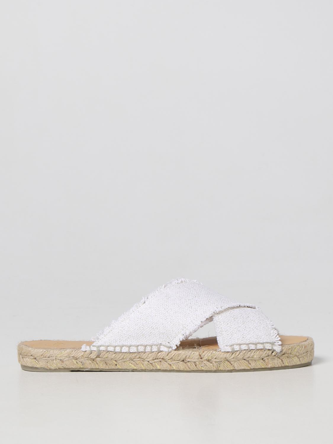 CASTAÑER FLACHE SANDALEN: Schuhe damen CastaÑer, Weiß - Img 1