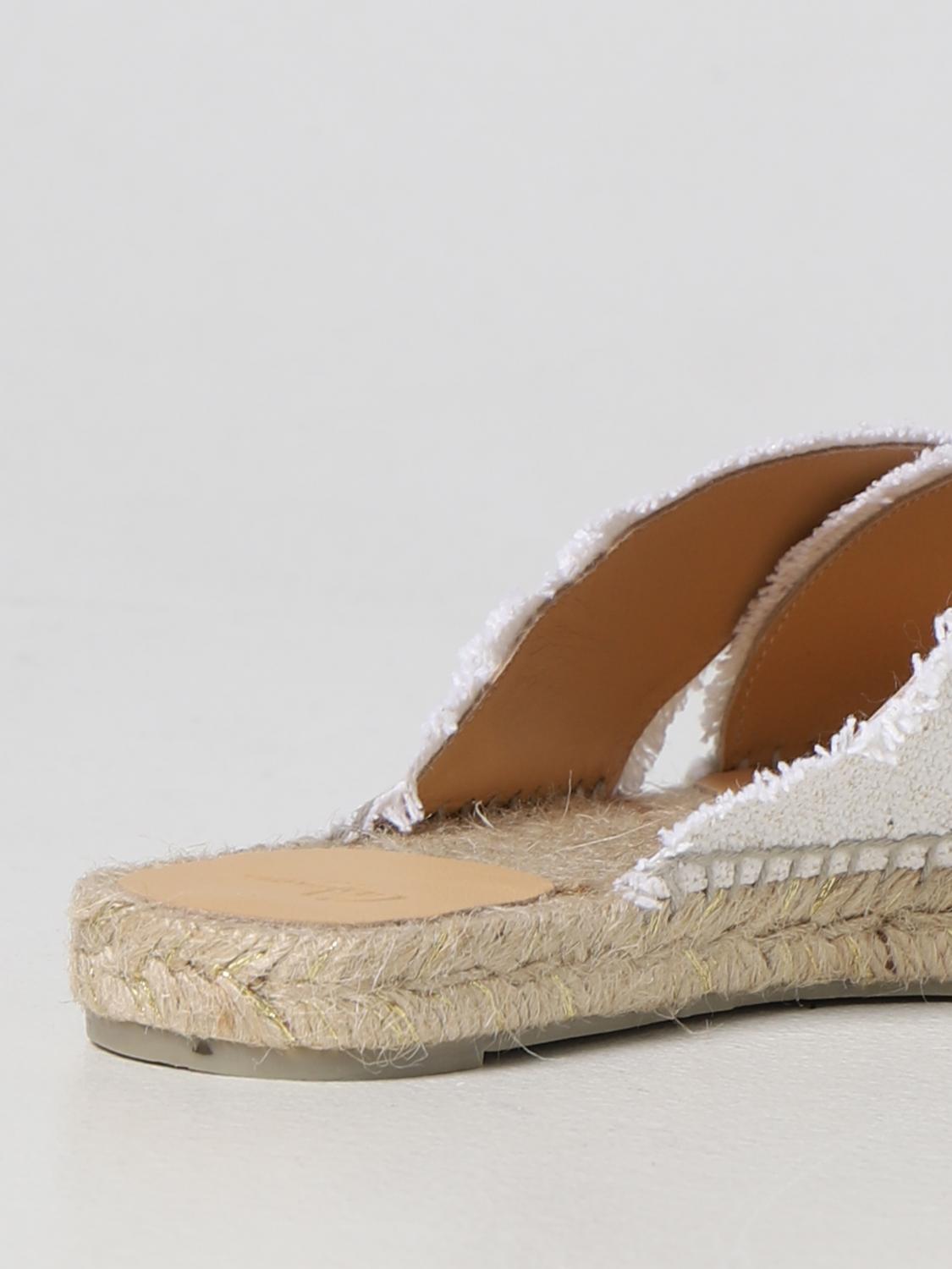 CASTAÑER FLACHE SANDALEN: Schuhe damen CastaÑer, Weiß - Img 3