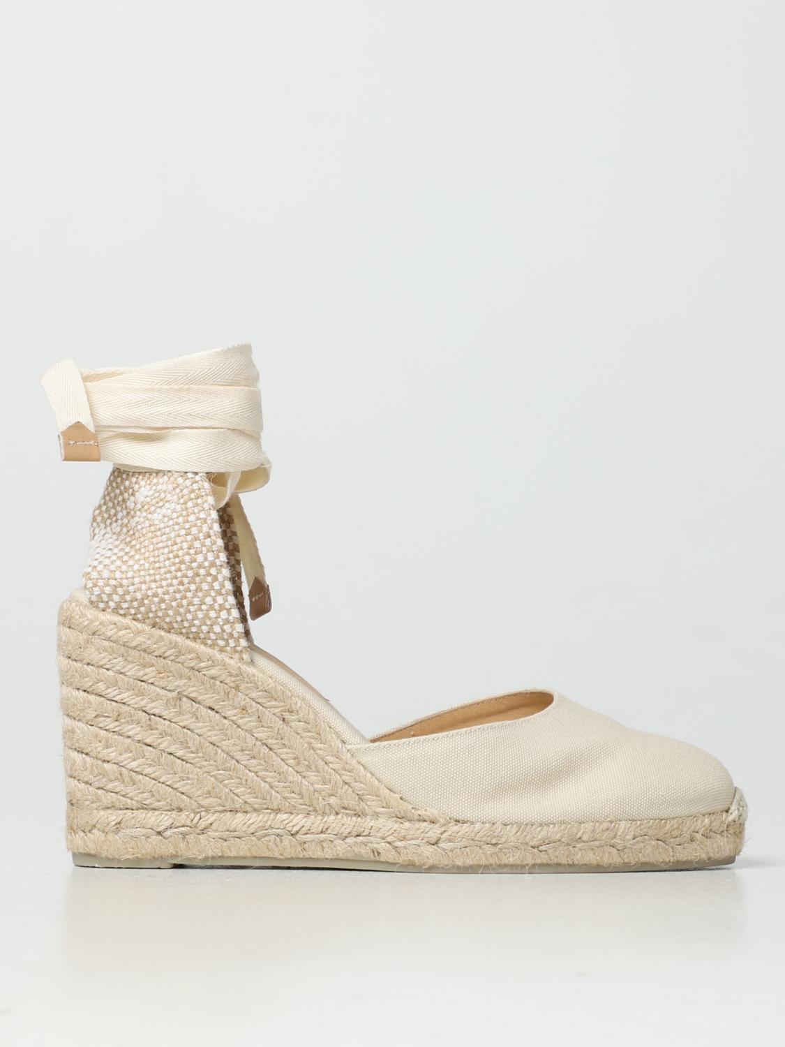 CASTAÑER ESPADRILLAS: Espadrillas Bromelia Castañer in canvas, Avorio - Img 1