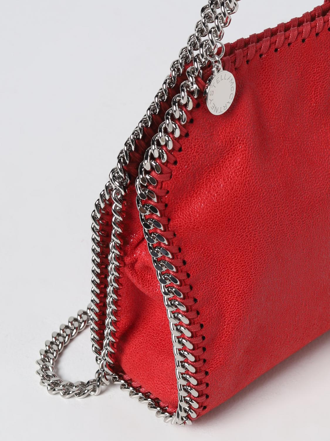 STELLA MCCARTNEY MINITASCHE: Schultertasche damen Stella McCartney, Rot - Img 3