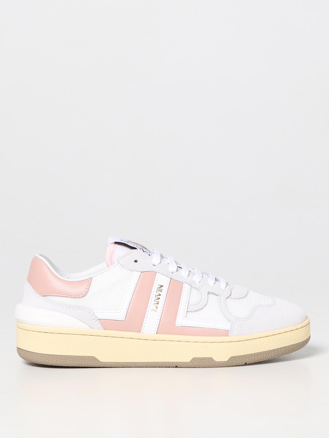 Lanvin Sneakers Con Lacci Spina Di Pesce FWSKDK12DRA2P2510 In Pelle Nabuk