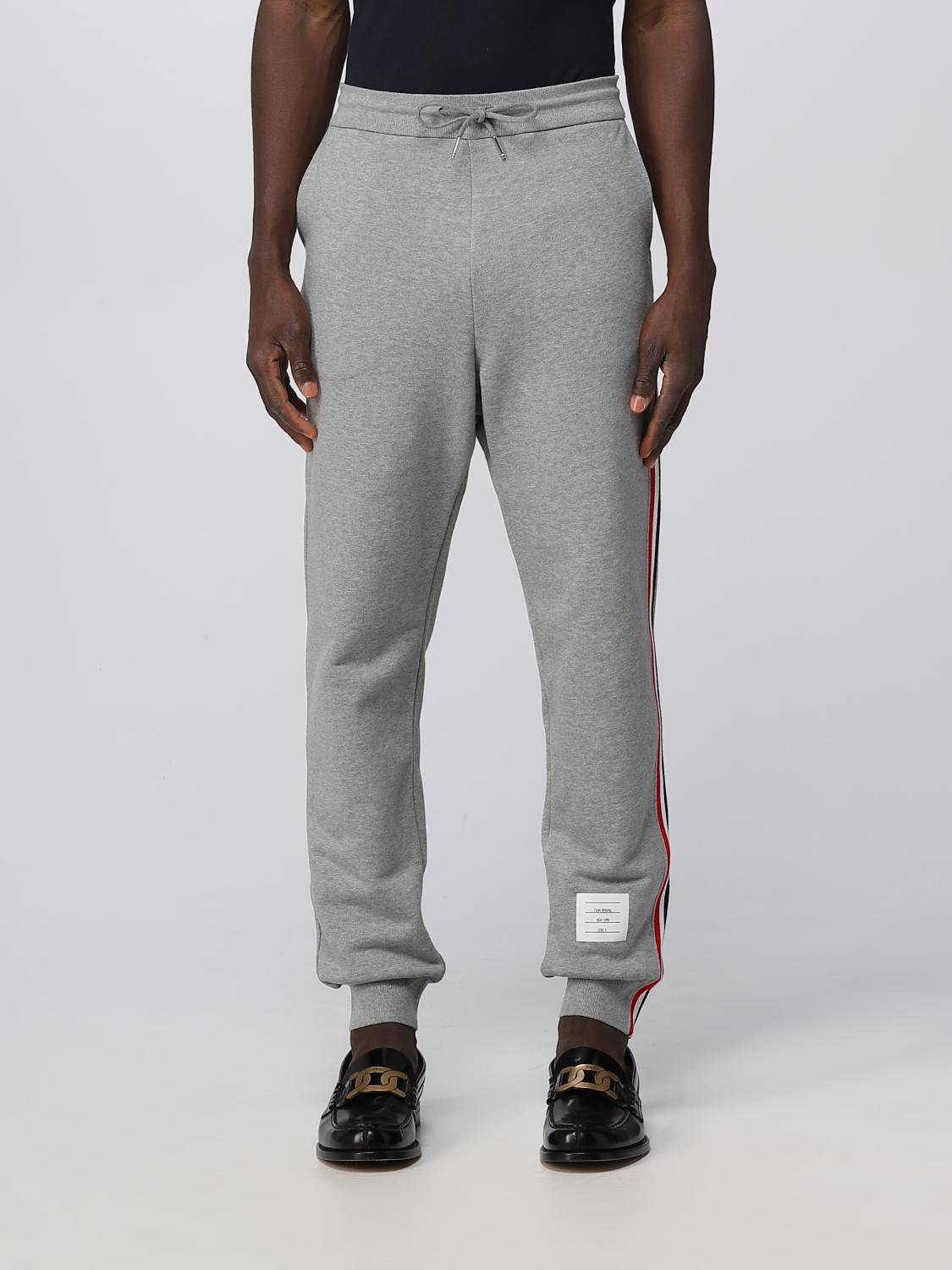 THOM BROWNE 팬츠: 팬츠 남성 Thom Browne, 그레이 - Img 1