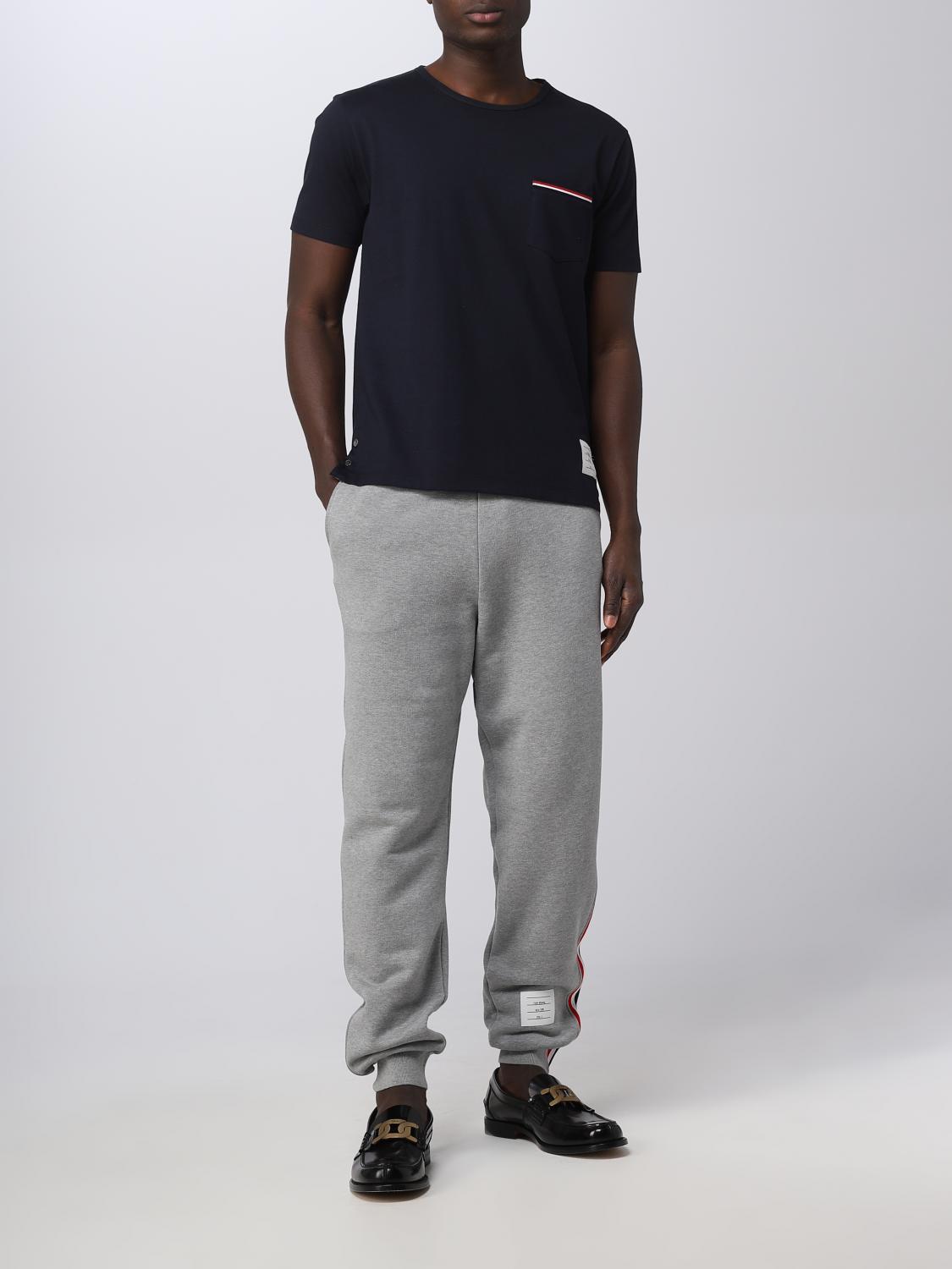 THOM BROWNE 팬츠: 팬츠 남성 Thom Browne, 그레이 - Img 2