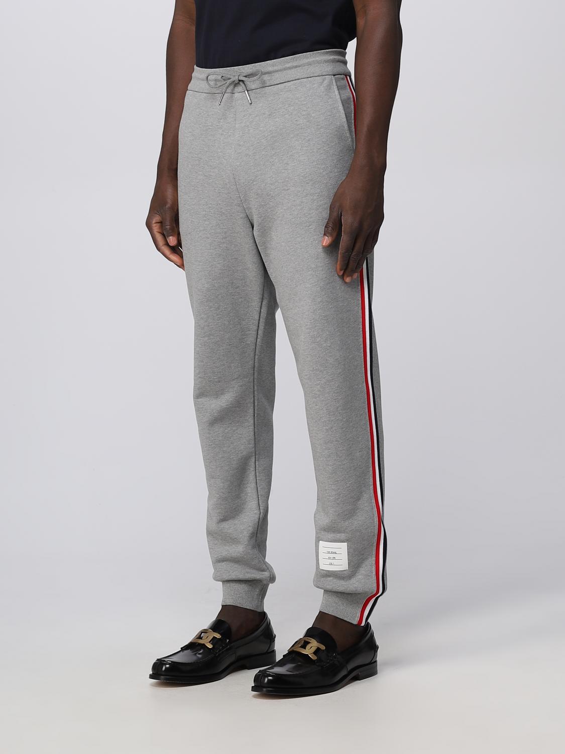 THOM BROWNE 팬츠: 팬츠 남성 Thom Browne, 그레이 - Img 4