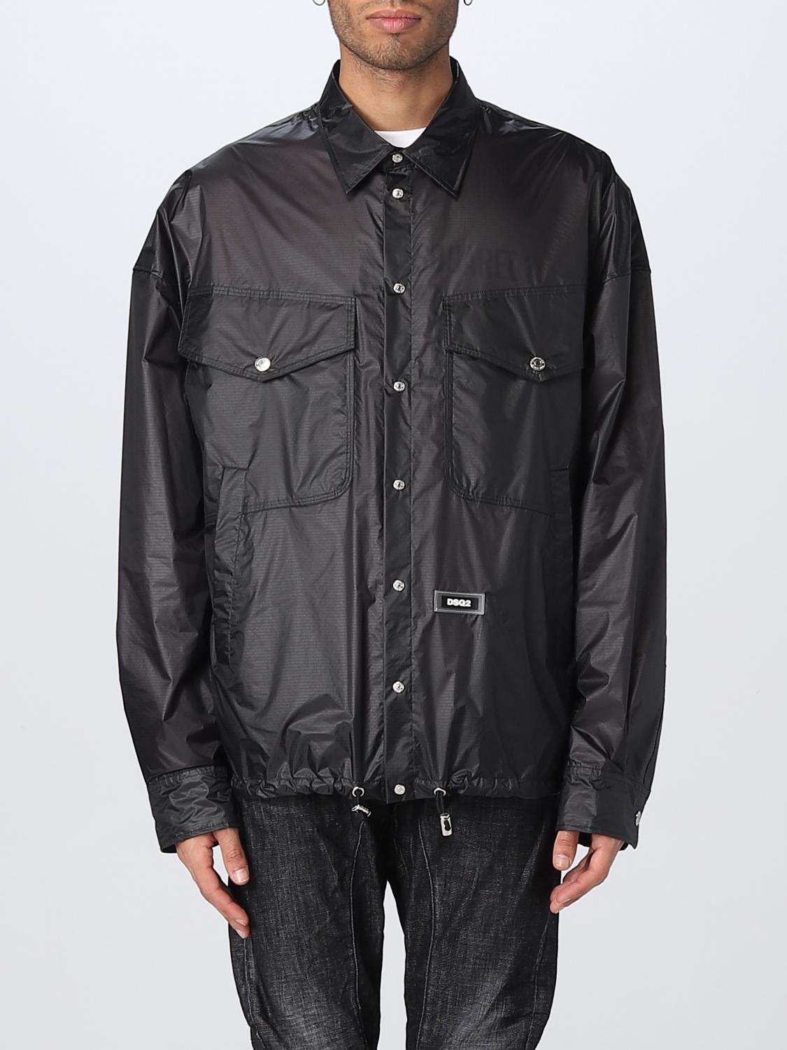 DSQUARED2 GIACCA: Giacca Dsquared2 in nylon, Nero - Img 1