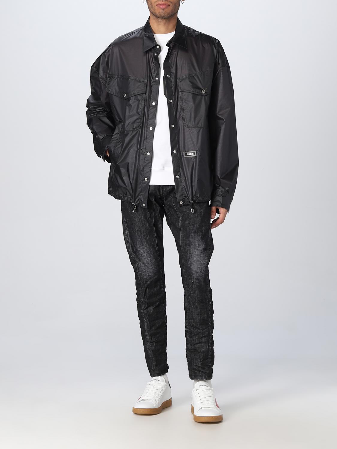 DSQUARED2 GIACCA: Giacca Dsquared2 in nylon, Nero - Img 2