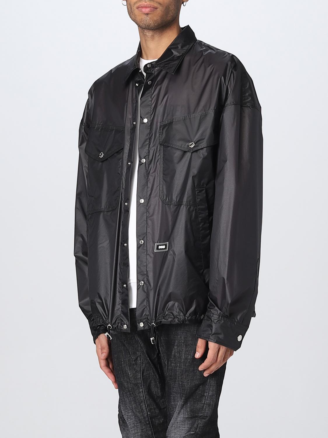 DSQUARED2 GIACCA: Giacca Dsquared2 in nylon, Nero - Img 4