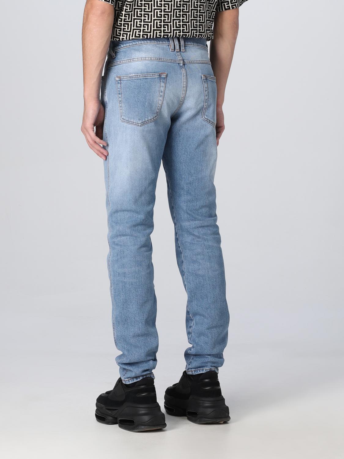 BALMAIN JEANS: Jeans Balmain in denim, Blue - Img 3