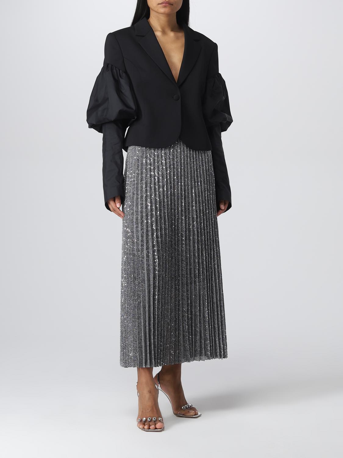 KARL LAGERFELD GIACCA: Blazer Karl Lagerfeld in misto lana, Nero - Img 2