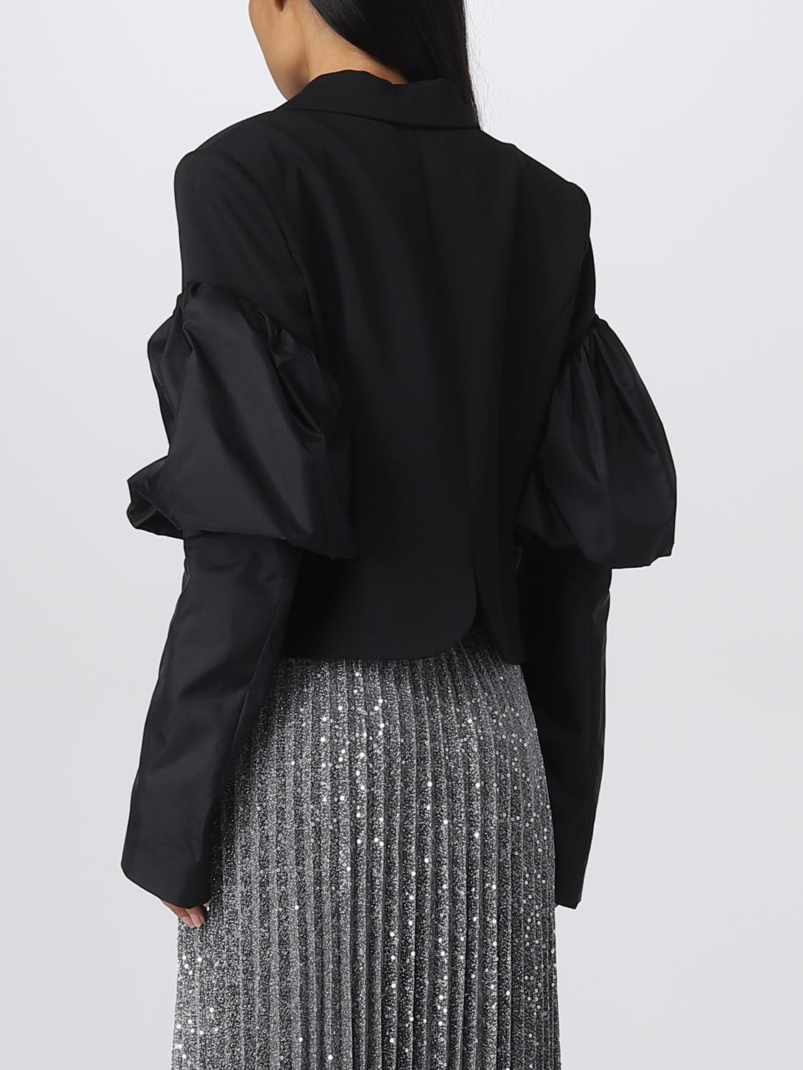 KARL LAGERFELD GIACCA: Blazer Karl Lagerfeld in misto lana, Nero - Img 3