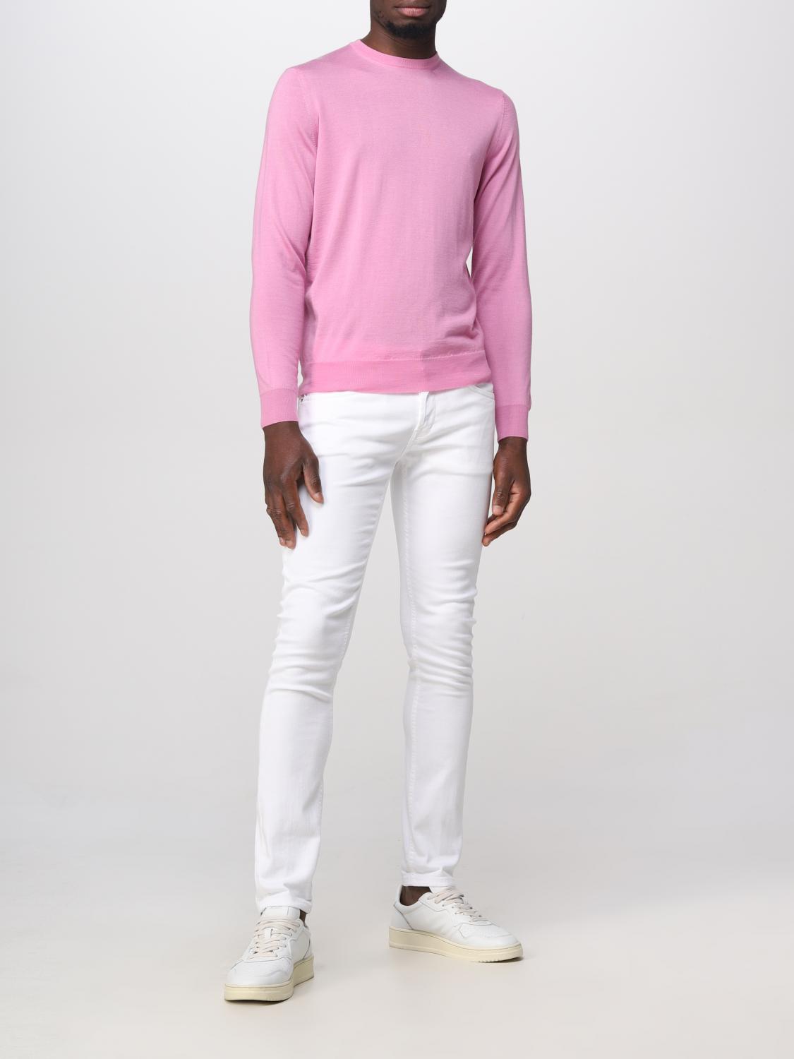 DONDUP JEANS: Jeans Dondup in denim, Bianco - Img 2