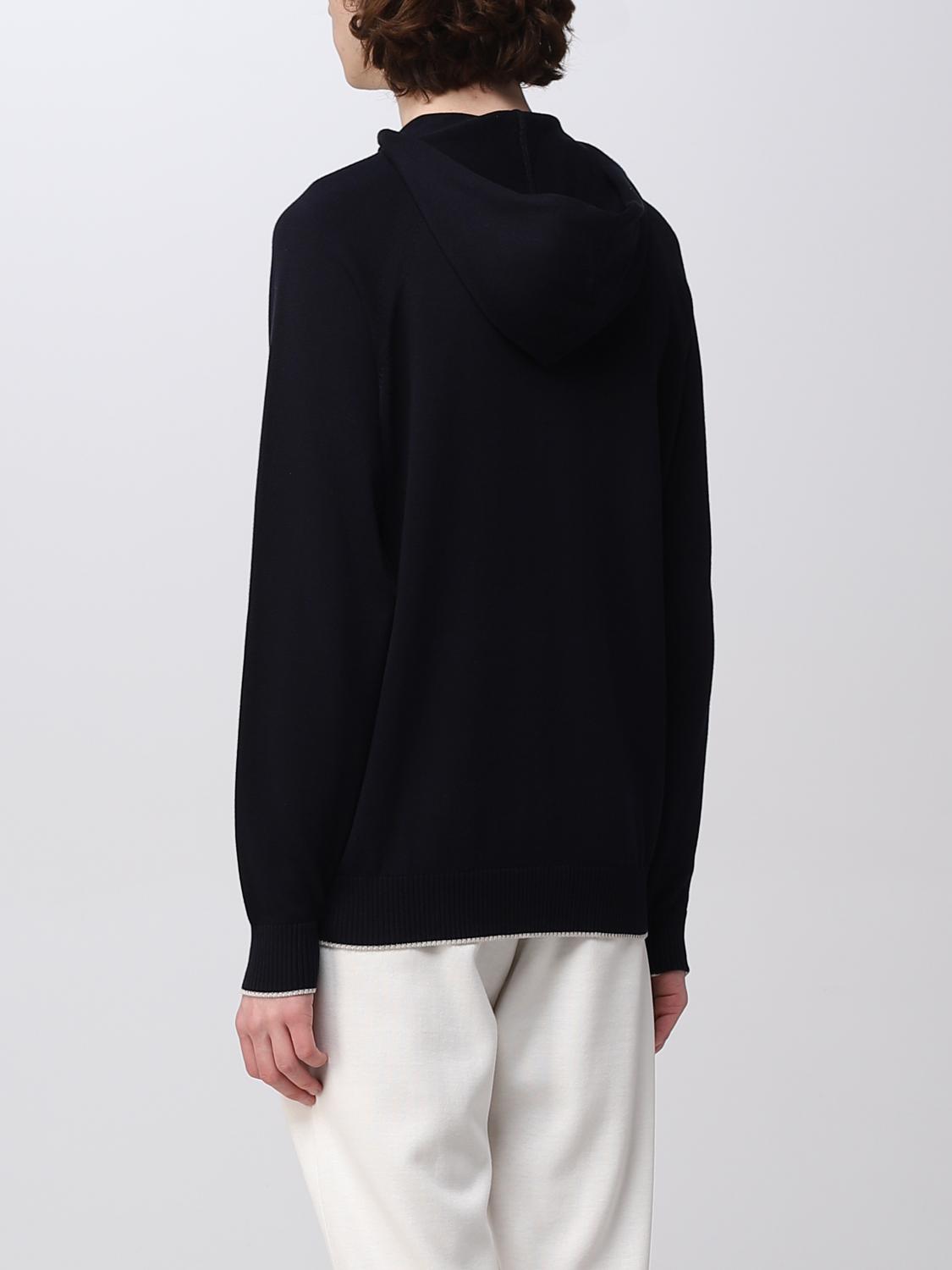 ELEVENTY JERSEY: Sudadera hombre Eleventy, Azul Oscuro - Img 3