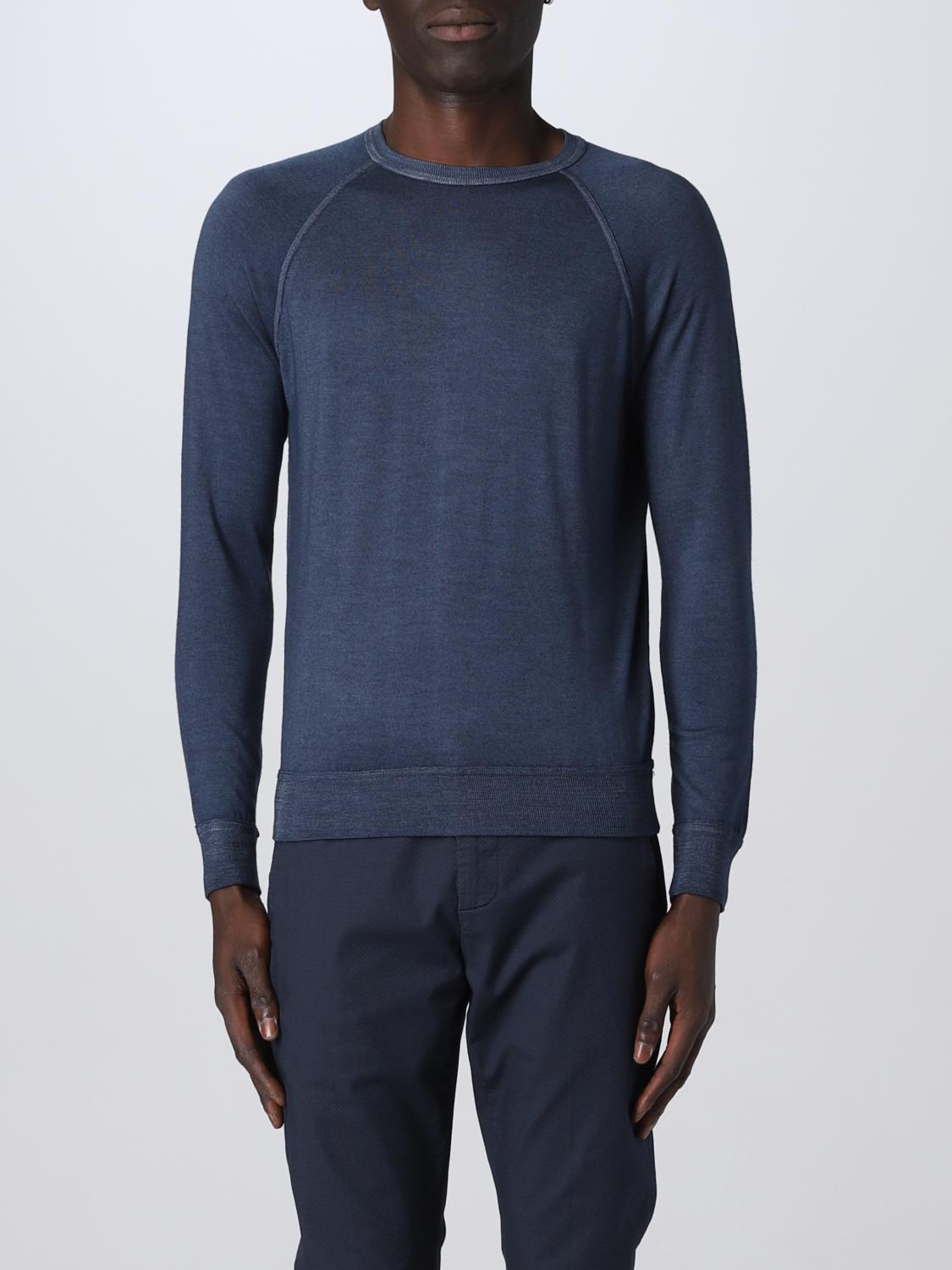DRUMOHR PULLOVER: Pullover herren Drumohr, Denim - Img 1