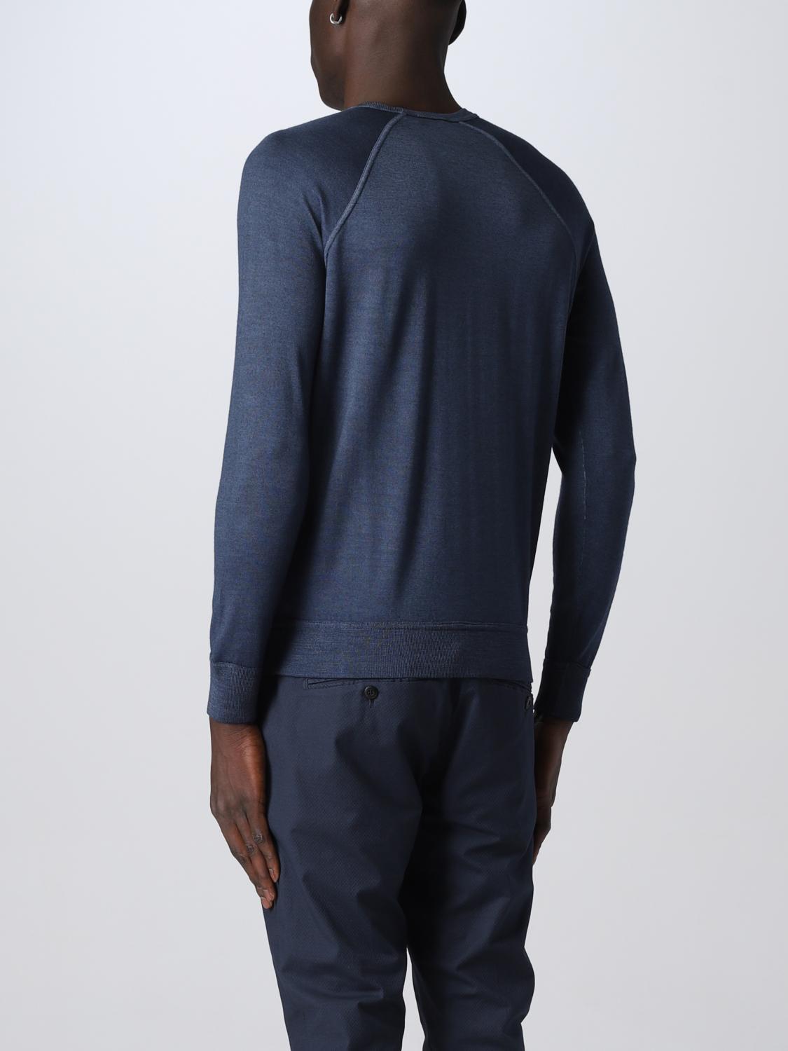 DRUMOHR PULLOVER: Pullover herren Drumohr, Denim - Img 2