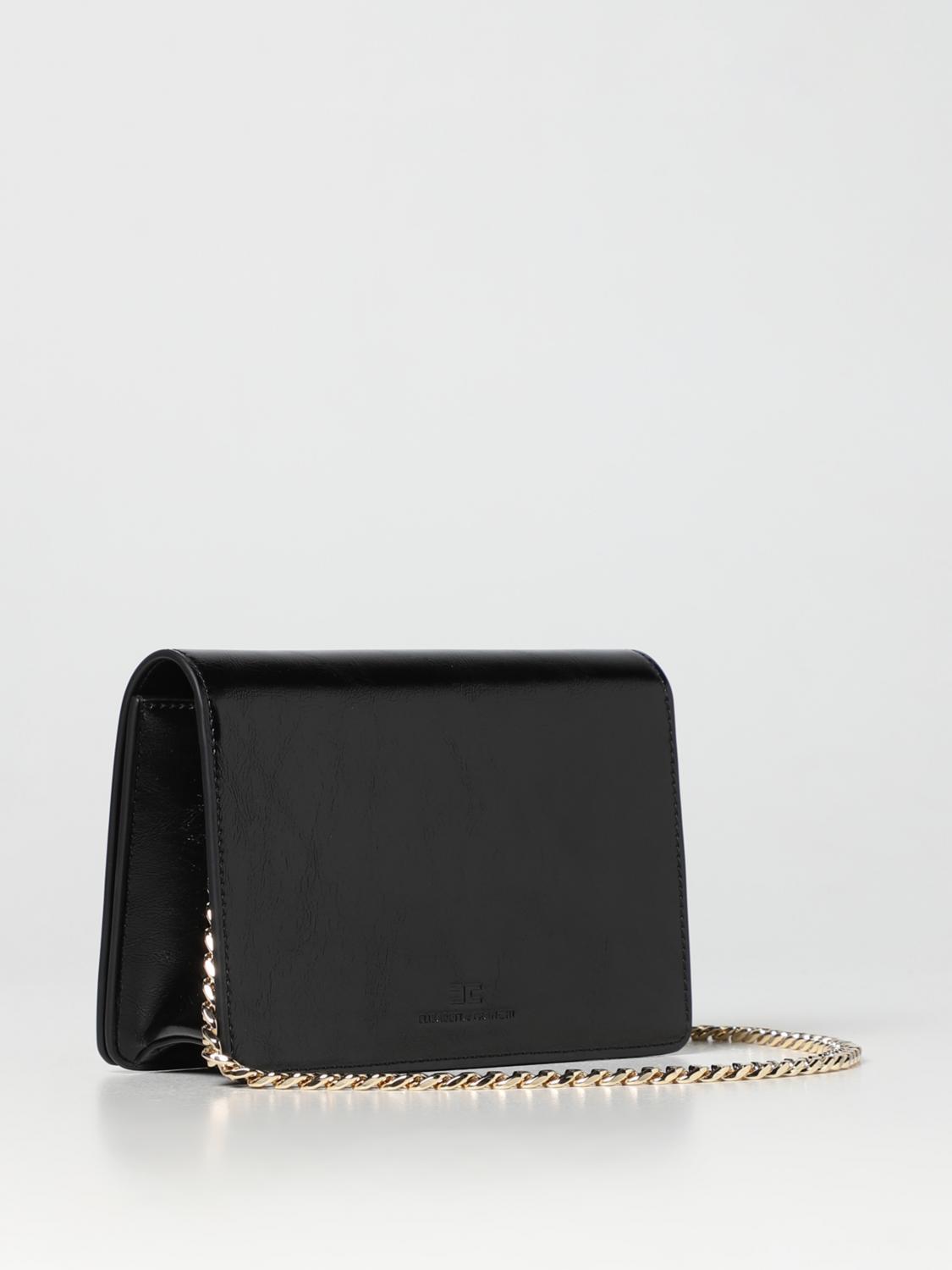 ELISABETTA FRANCHI MINITASCHE: Schultertasche damen Elisabetta Franchi, Schwarz - Img 2