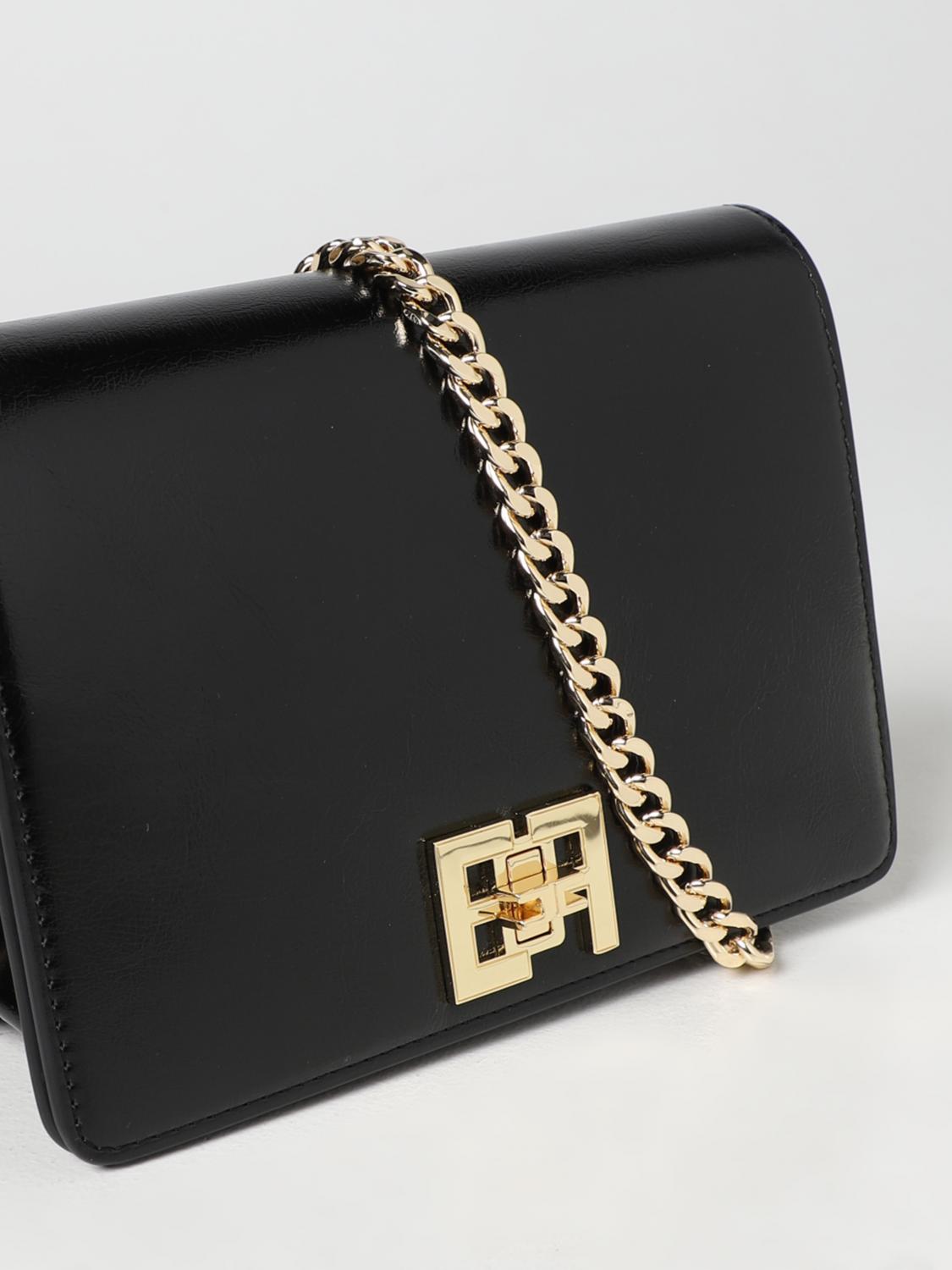 ELISABETTA FRANCHI MINITASCHE: Schultertasche damen Elisabetta Franchi, Schwarz - Img 3