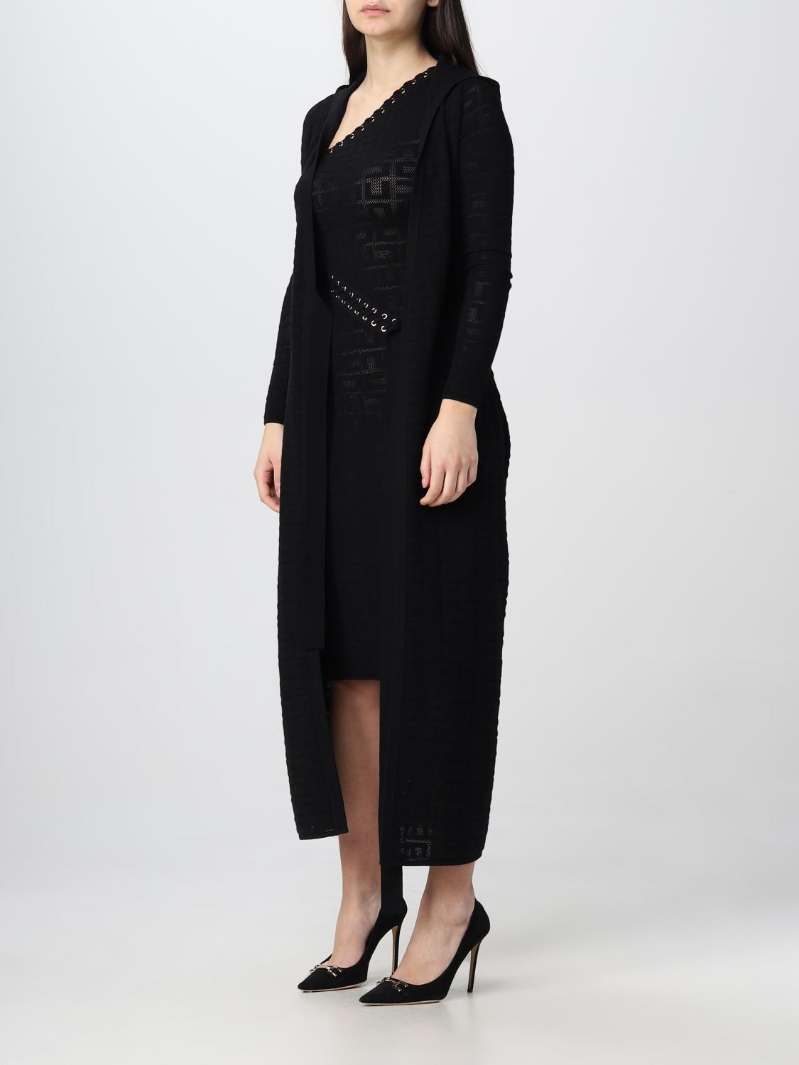 ELISABETTA FRANCHI CÁRDIGAN: Cárdigan mujer Elisabetta Franchi, Negro - Img 4