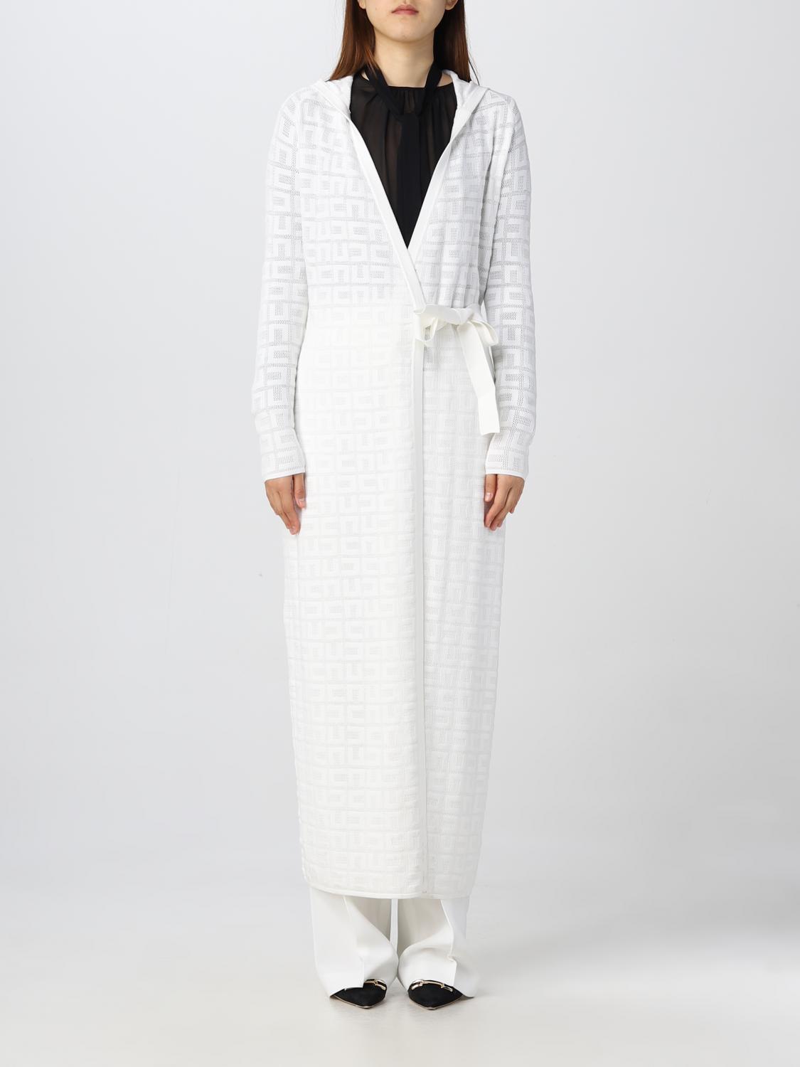 ELISABETTA FRANCHI CÁRDIGAN: Cárdigan mujer Elisabetta Franchi, Marfil - Img 1