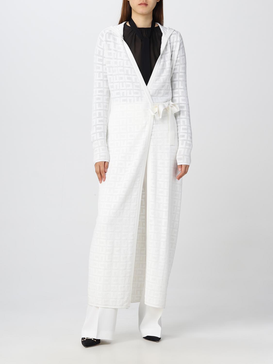 ELISABETTA FRANCHI CÁRDIGAN: Cárdigan mujer Elisabetta Franchi, Marfil - Img 2