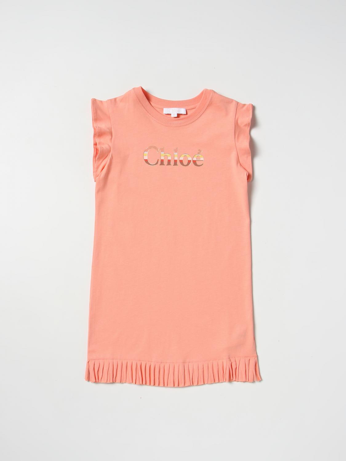 CHLOÉ KLEID: Kleid kinder ChloÉ, Orange - Img 1