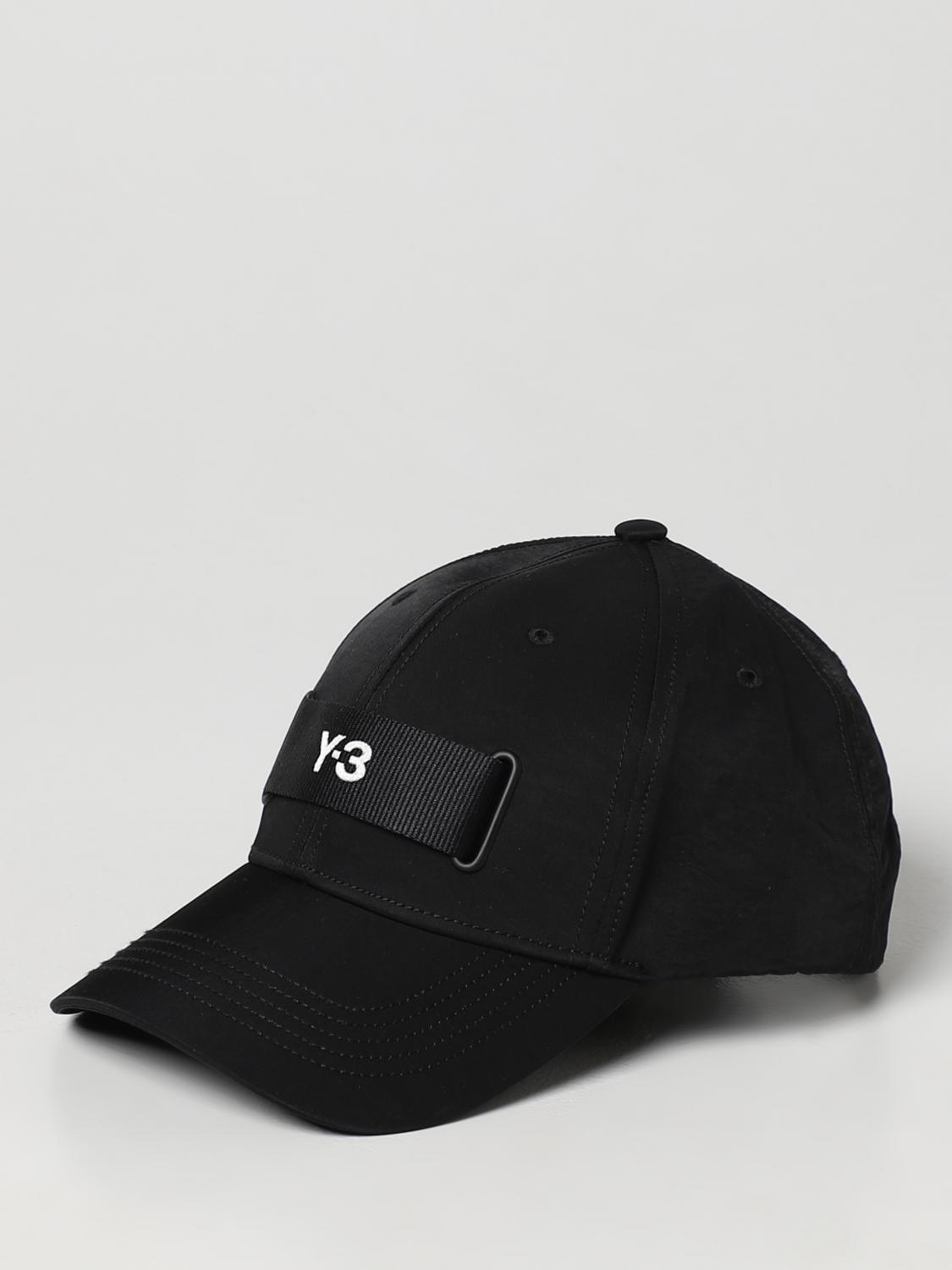 Y-3 HAT: Hat men Y-3, Black - Img 1