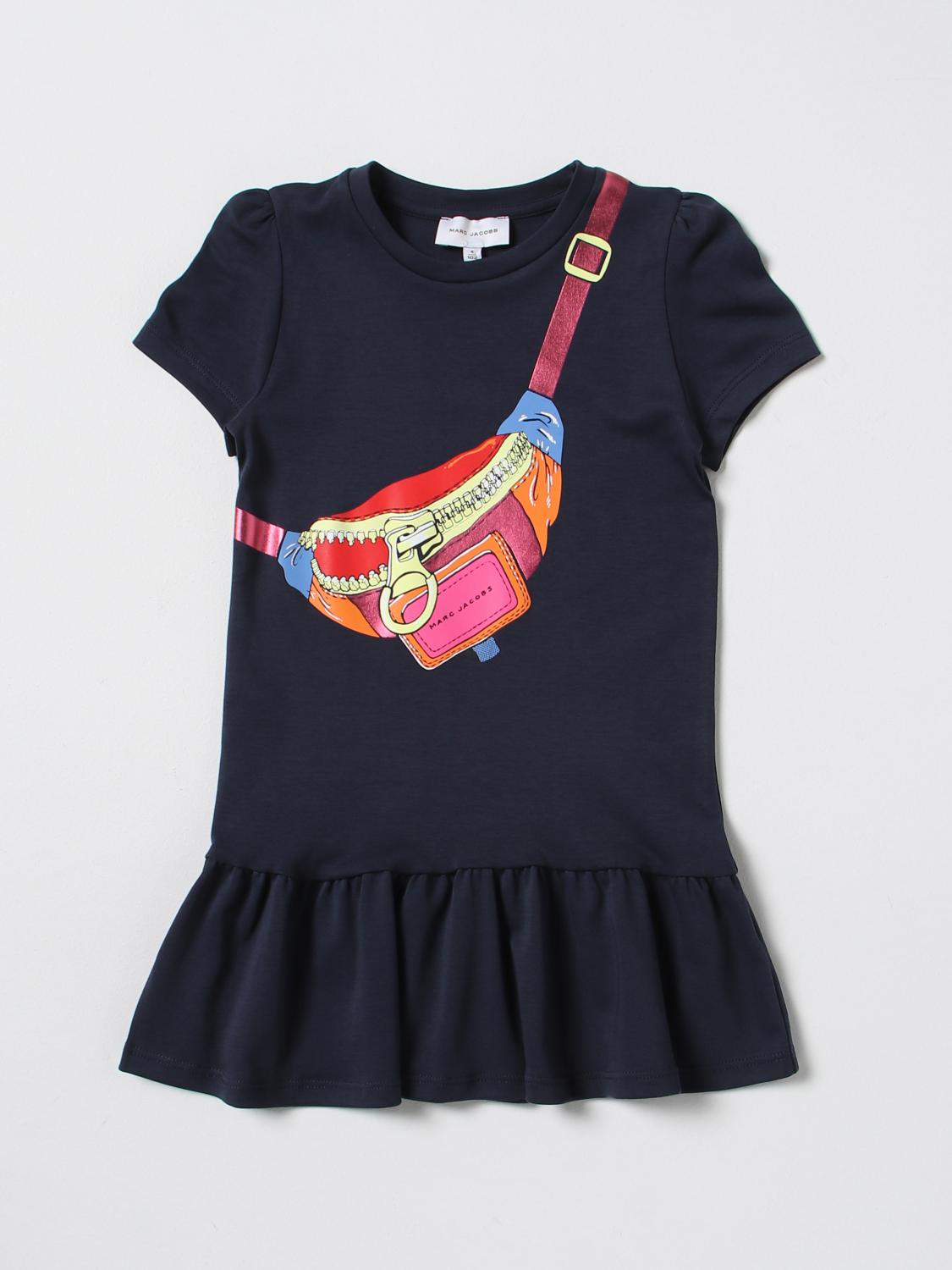 LITTLE MARC JACOBS KLEID: Kleid kinder Little Marc Jacobs, Marine - Img 1