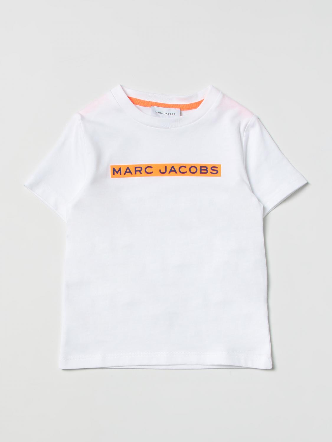 LITTLE MARC JACOBS T-SHIRT: T-shirt kinder Little Marc Jacobs, Weiß - Img 1