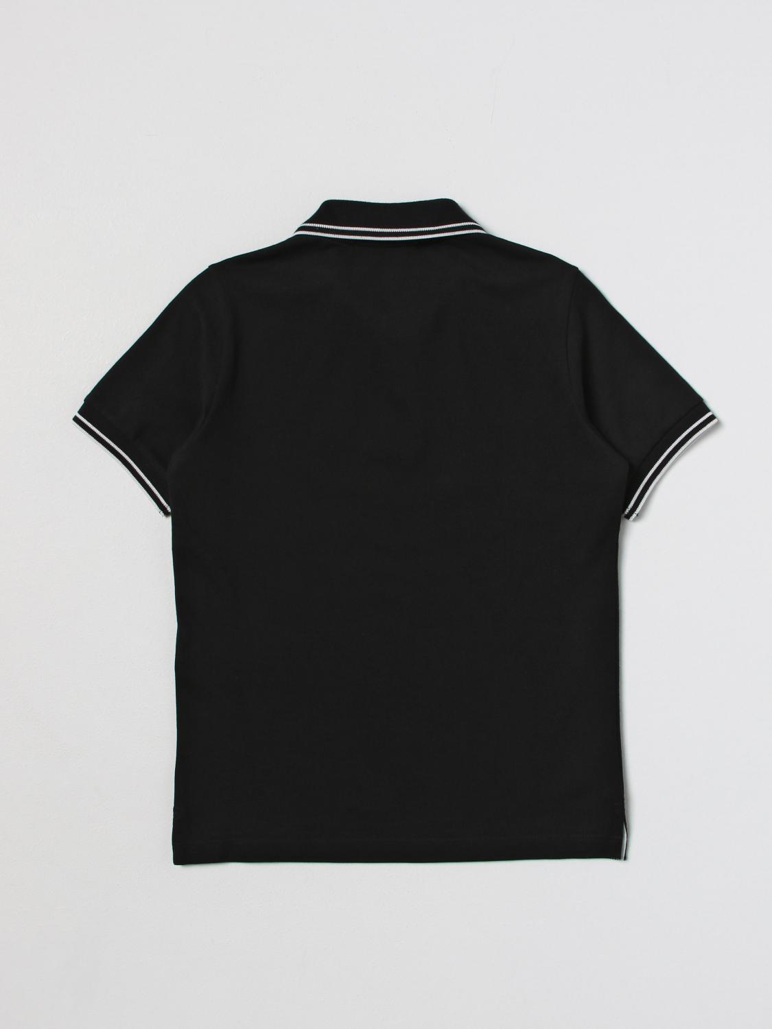 STONE ISLAND JUNIOR ポロシャツ: Tシャツ ボーイ Stone Island Junior, ブラック - Img 2